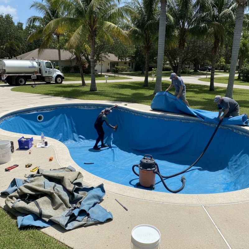 Vinyl Pool Liner Installation Service