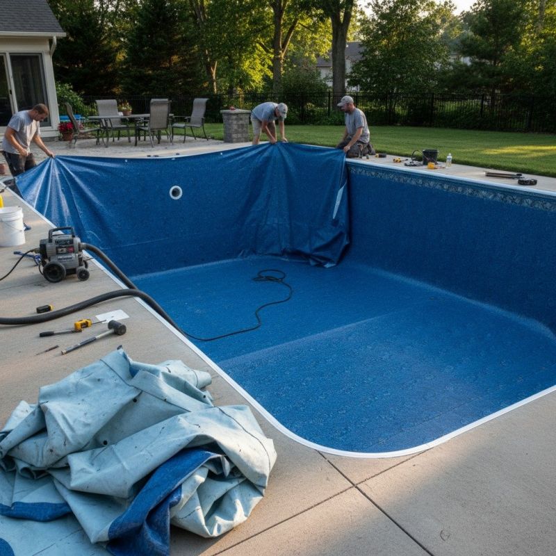 Vinyl Pool Liner Installation