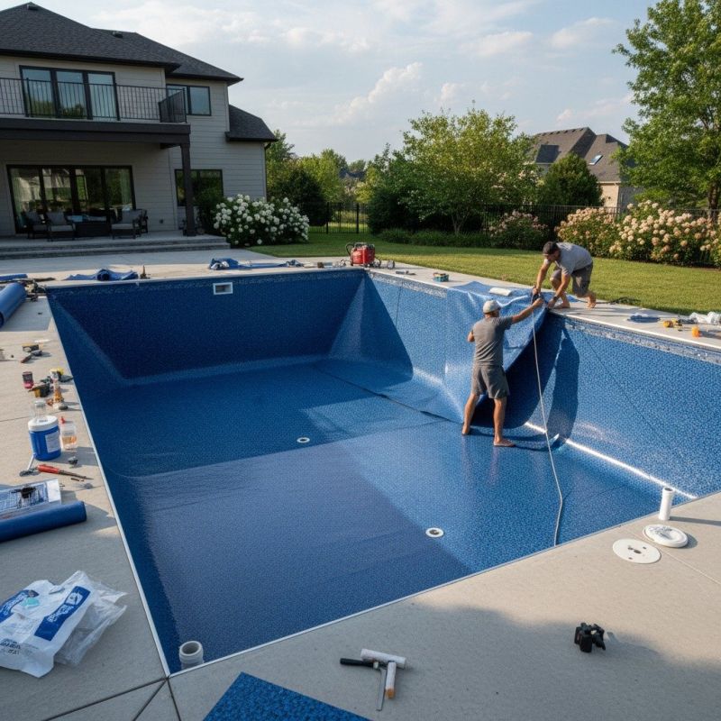 Vinyl Pool Liner Installation